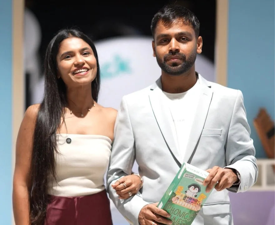 Pebblepie Founder Hardik Patel and Drashti Thakker